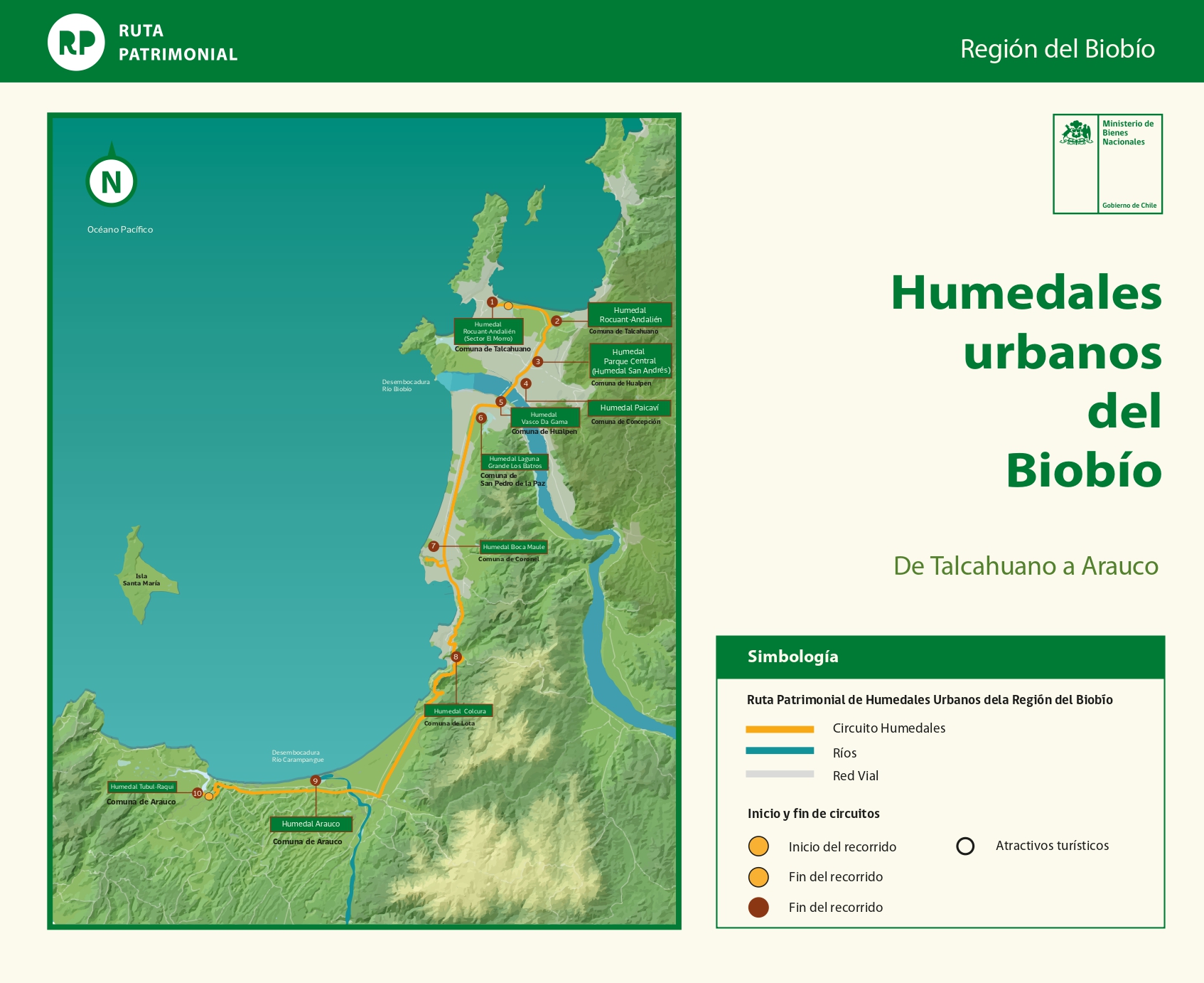 Humedal Paicaví en la Ruta Patrimonial “Humedales Urbanos del Biobío”