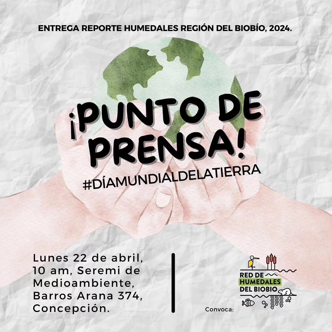 Día Mundial de la Tierra: Entregaremos el Reporte de Humedales 2024 en punto de prensa