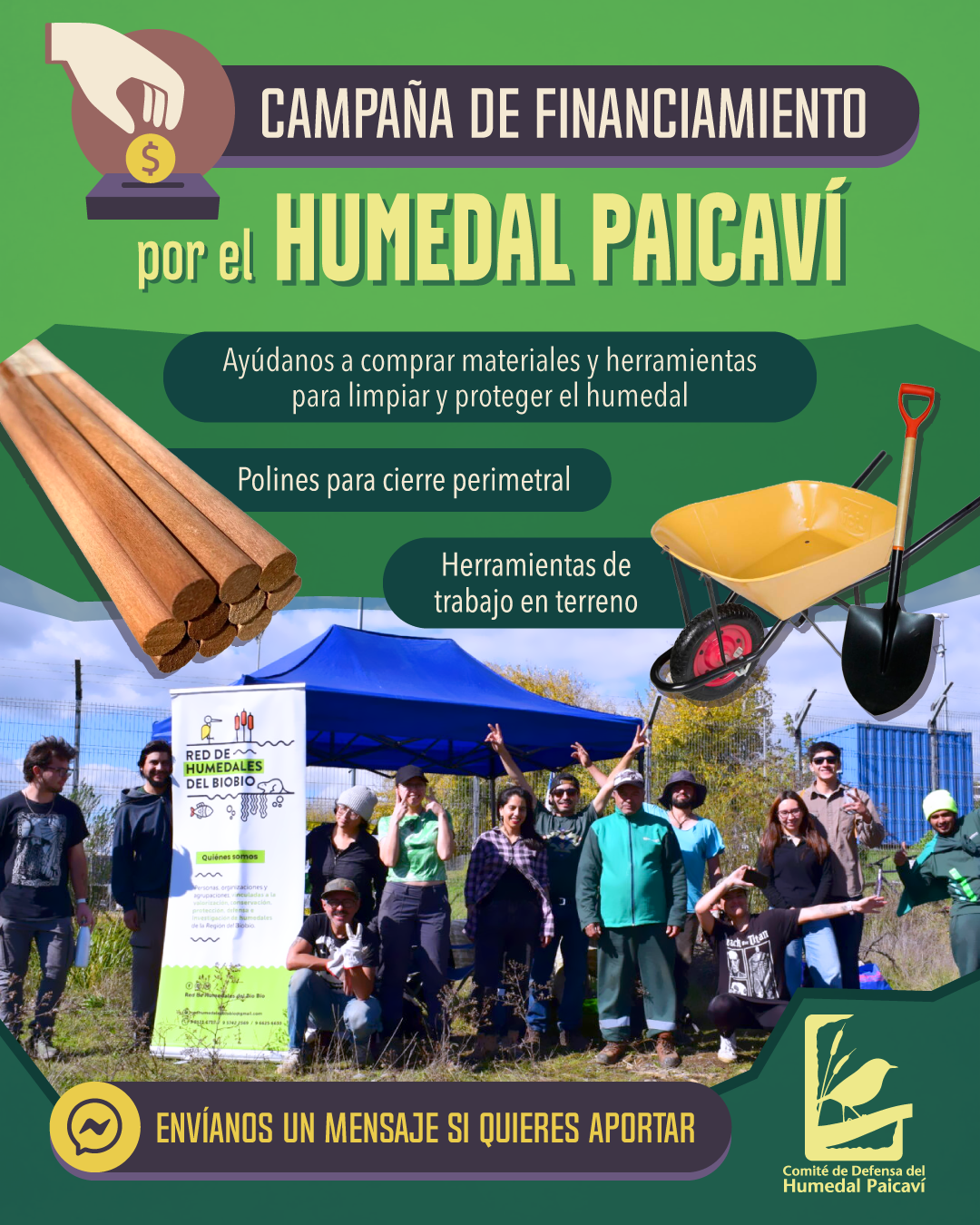 Campaña de financiamiento por el Humedal Paicaví