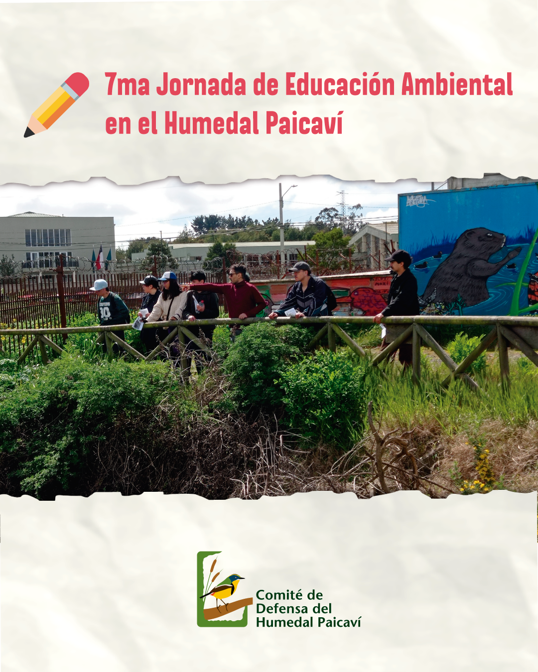 7ma Jornada de Educación Ambiental en el Humedal Paicaví